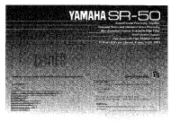 Yamaha SR-50 - Owners Manual 
